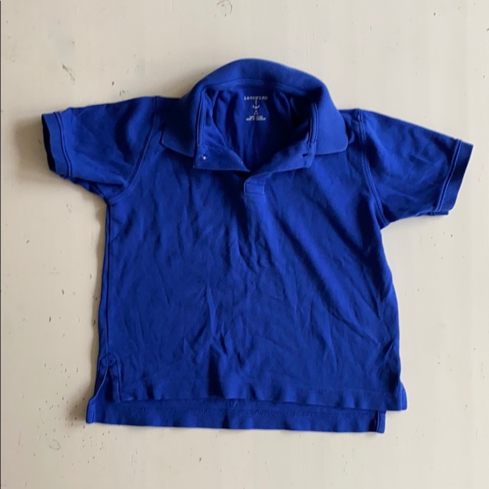 Lands End Cobalt Blue Polo